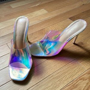Iridescent Heels